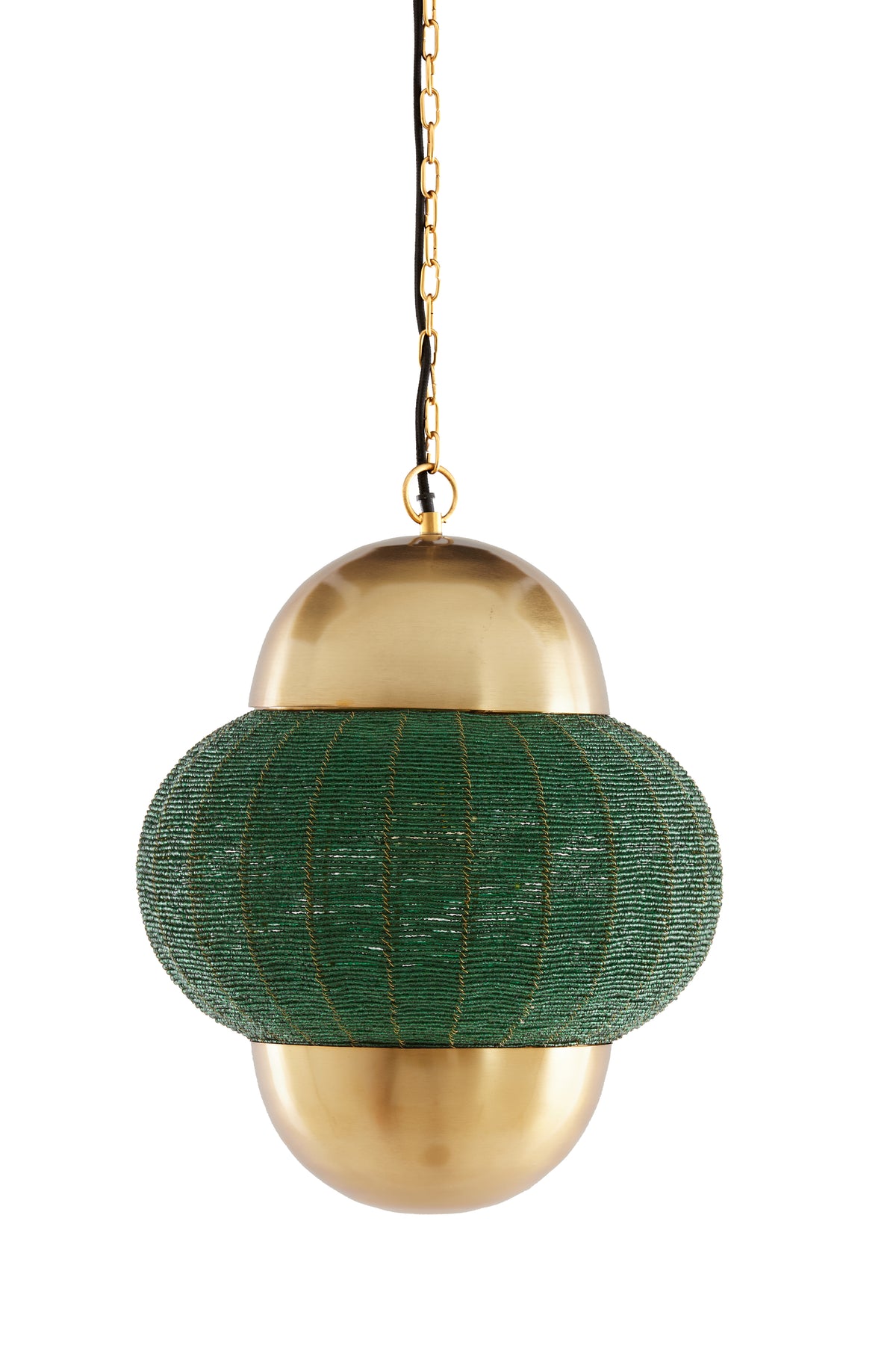 Light & Living hanglamp CETARA - groen - Ø33x38cm