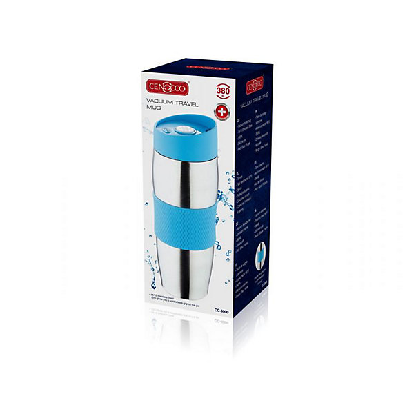 Mug isotherme 380 ml bleu Cenocco CC6000-BLU