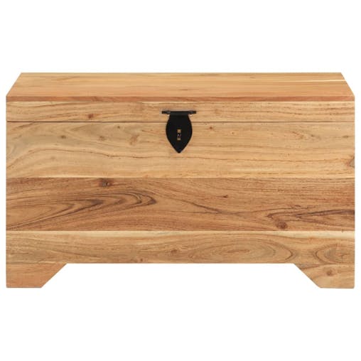 NNEVL Storage Chest Solid Acacia Wood