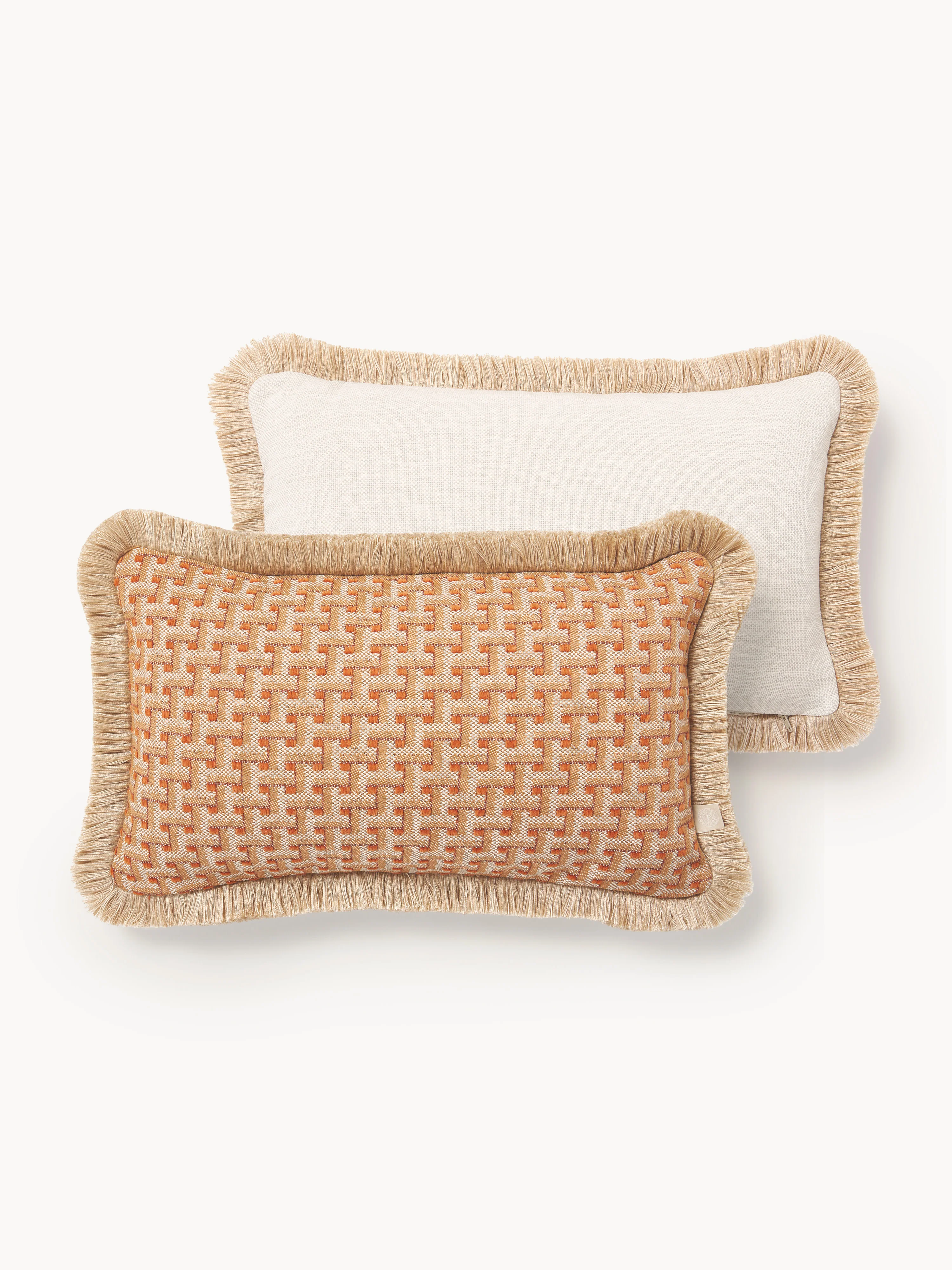 Handgefertigtes Outdoor-Kissen Janis