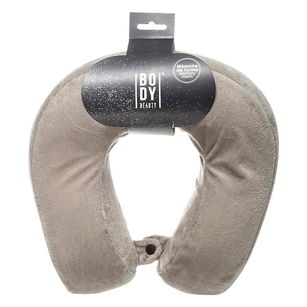 Coussin de cou à mémoire de forme - Taupe- 5five