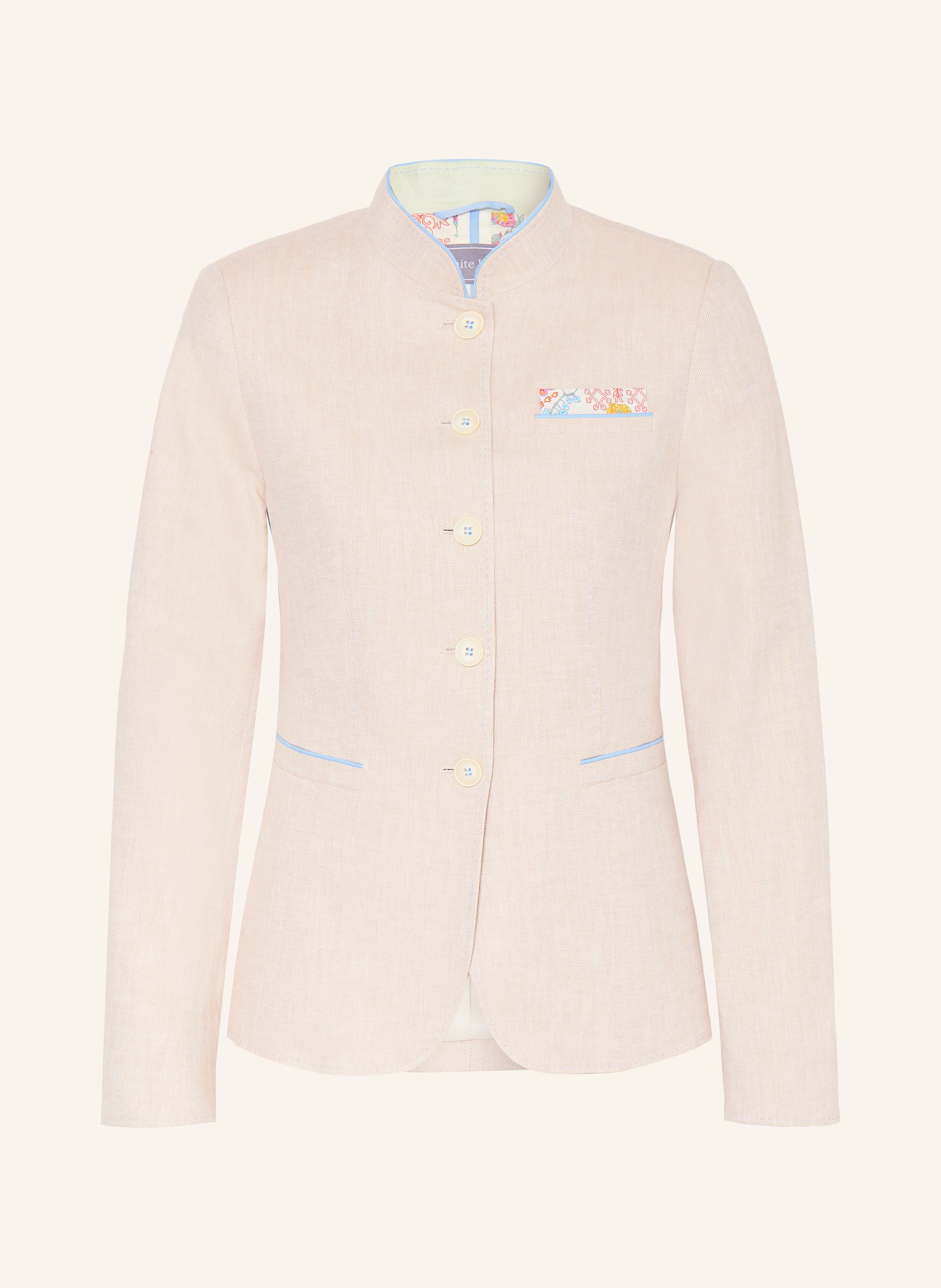 White Label Janker mit Leinen