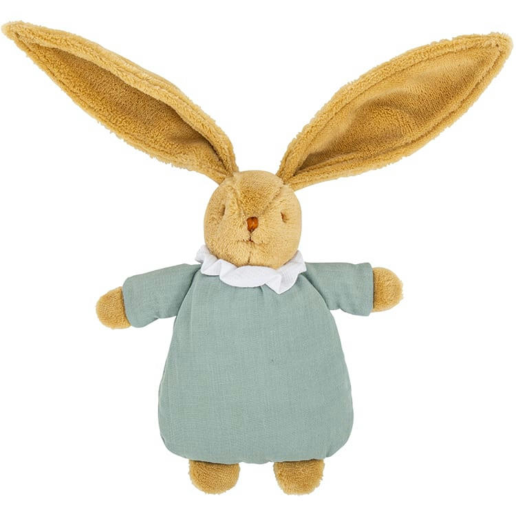 - Peluche lapin nid d'ange vert céladon (20 cm)