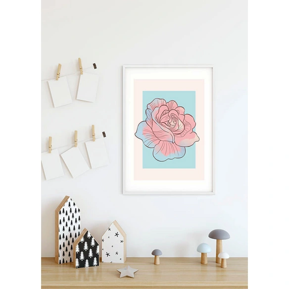 Wandbild, BxH: 50 x 70 cm, bunt