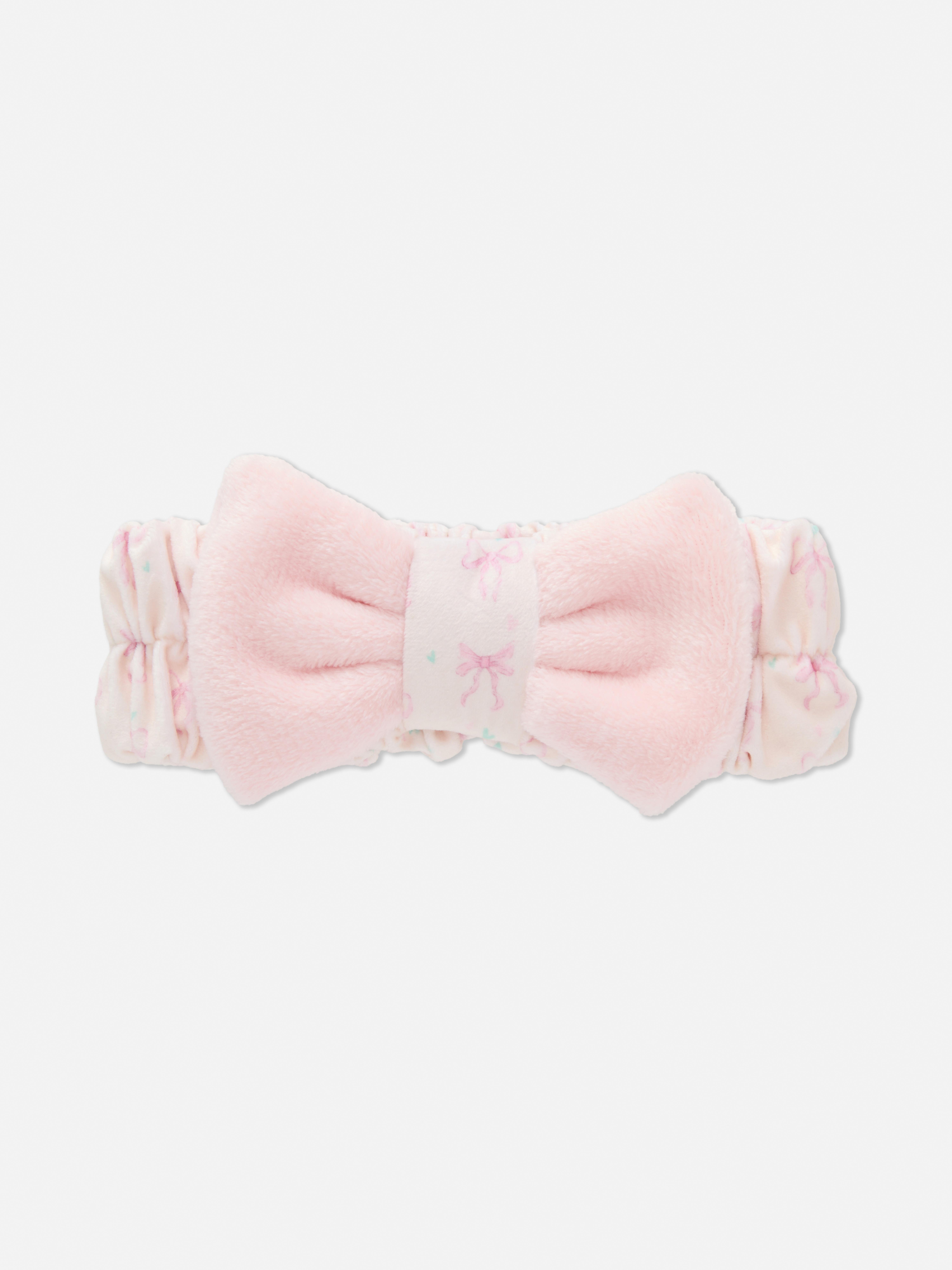 Plush Bow Headband