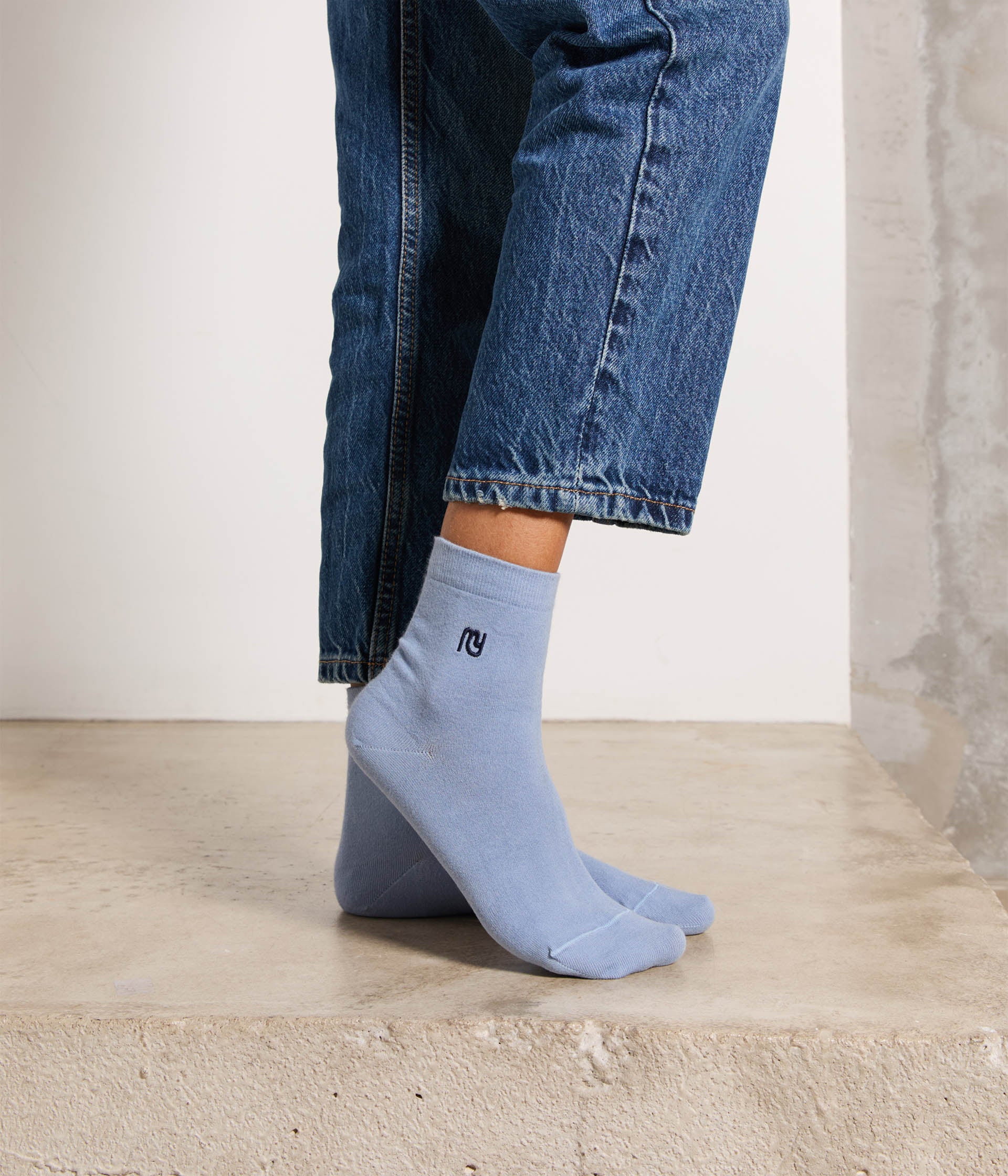Chaussettes bleues Noa