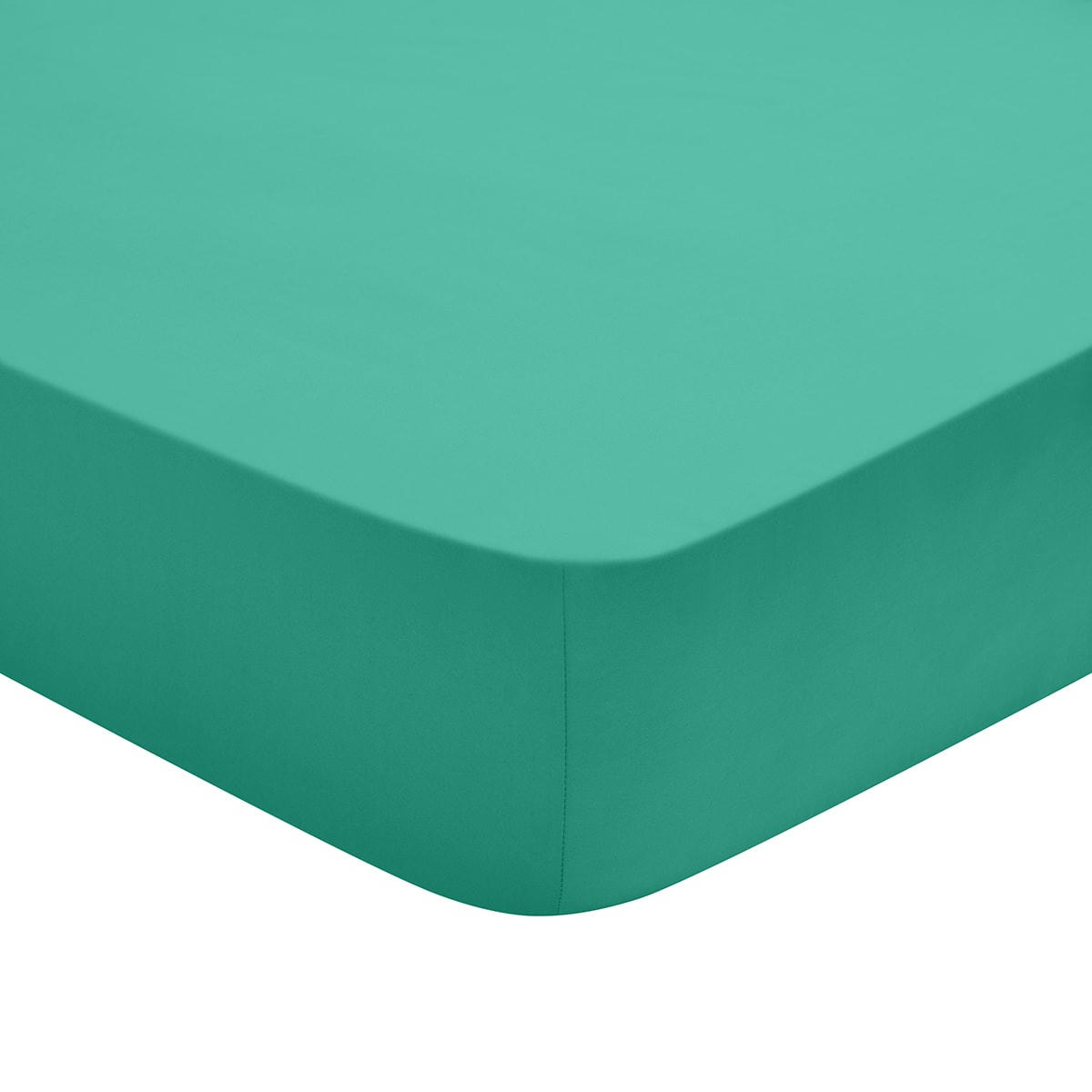 STUDIO - Drap Housse   Coton Vert 90x190 cm - DODO