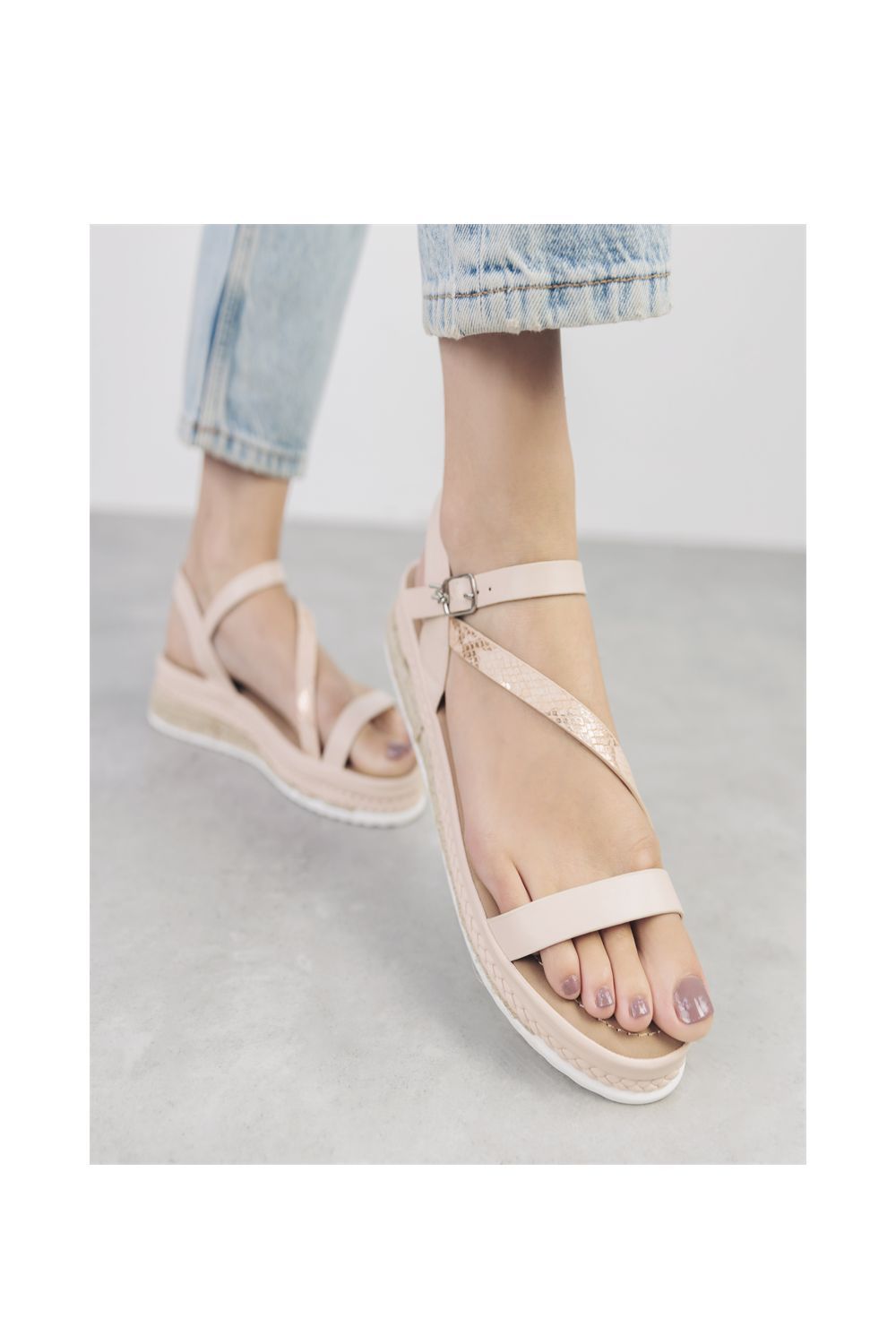 Moda In Pelle Nanali' Porvair Flatforms