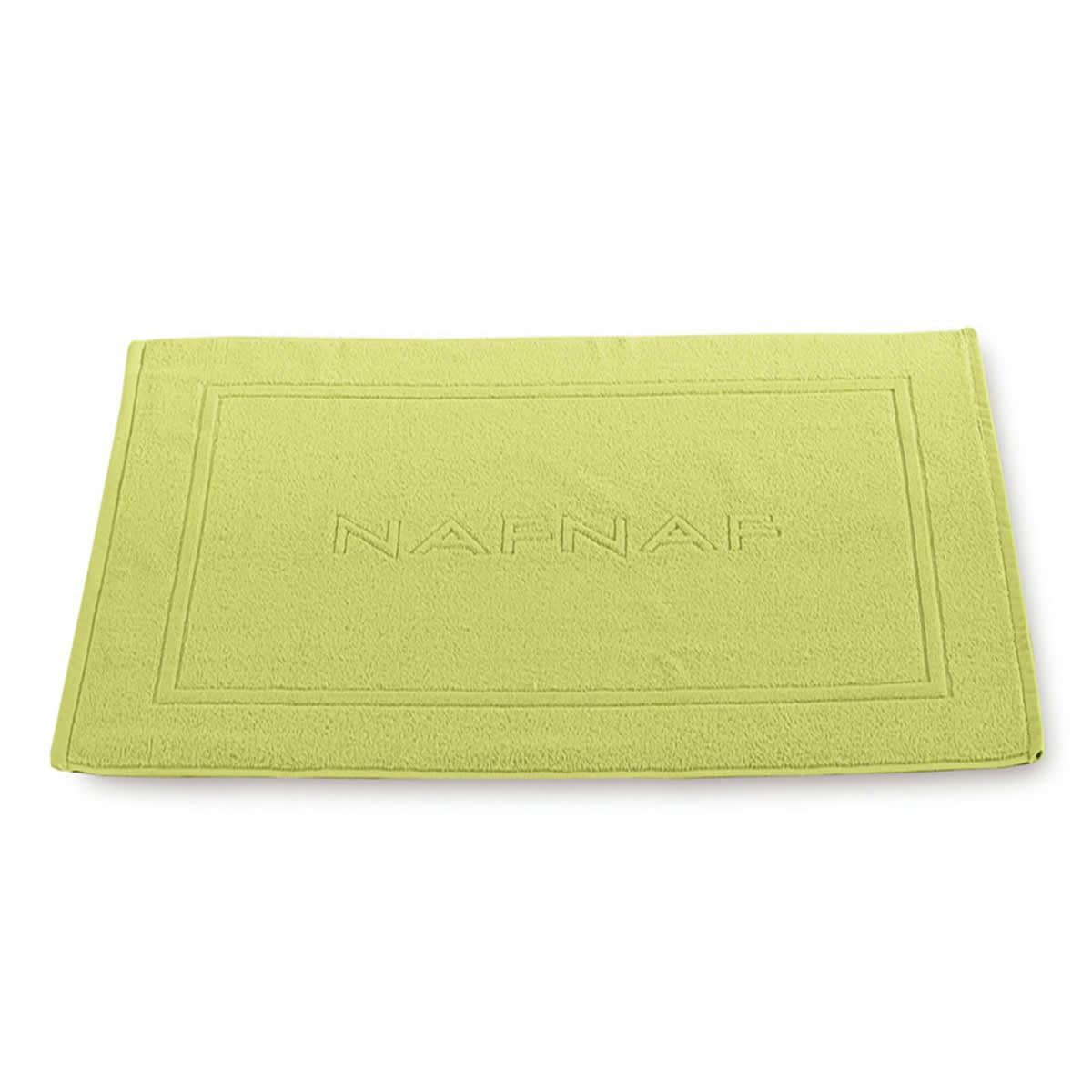 CASUAL TAPIS DE BAIN - Tapis de bain 750 gr/m2 en coton vert pistache 50x80