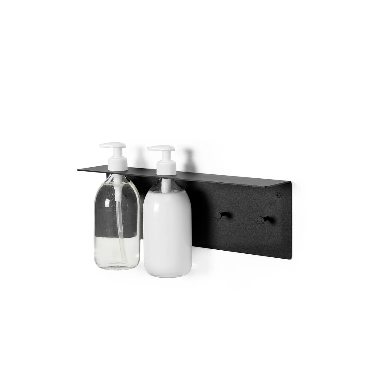 Ferm Living - Dora Wandhalterung Badezimmer, schwarz