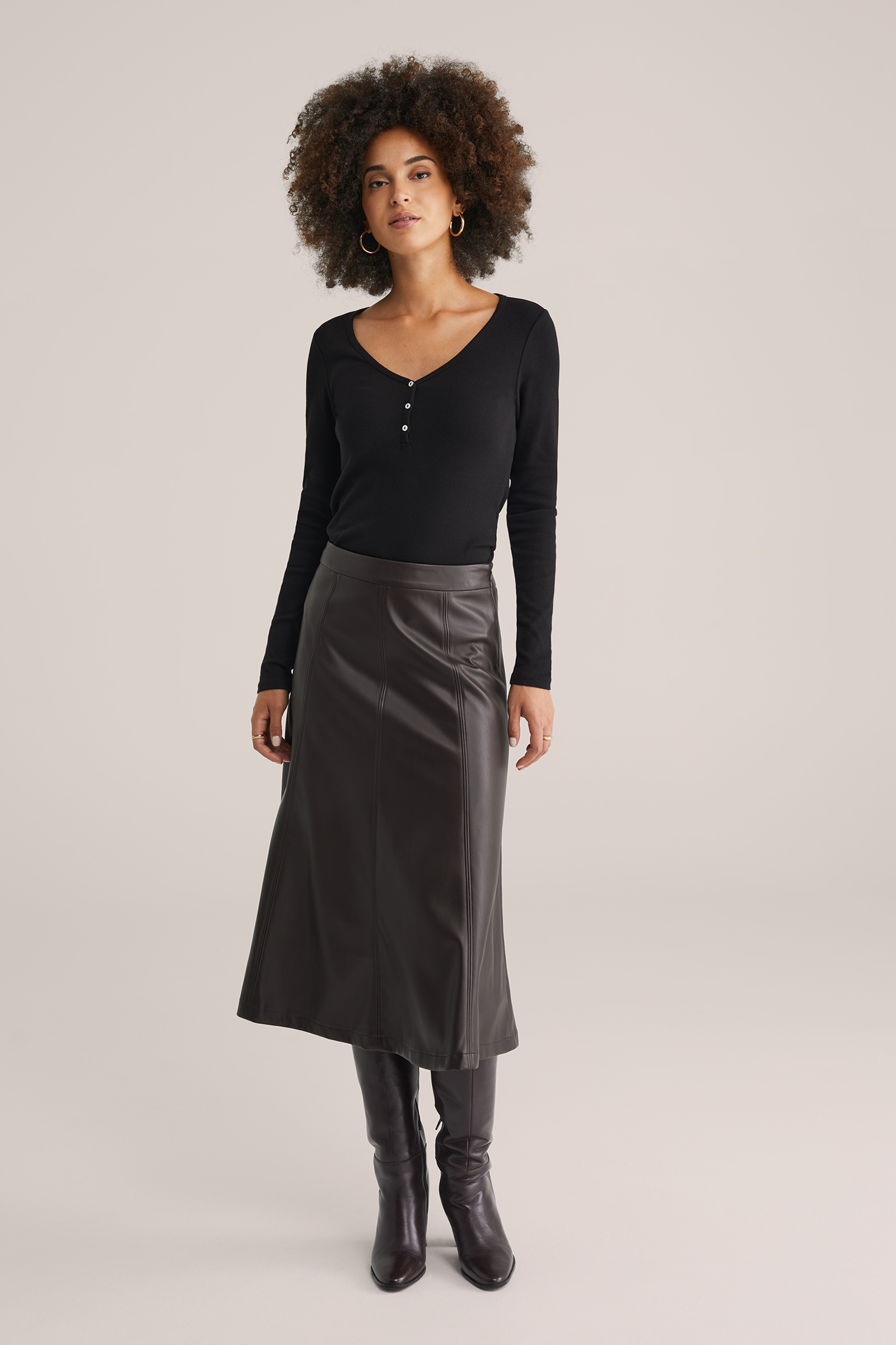 Dames T-shirt met structuur