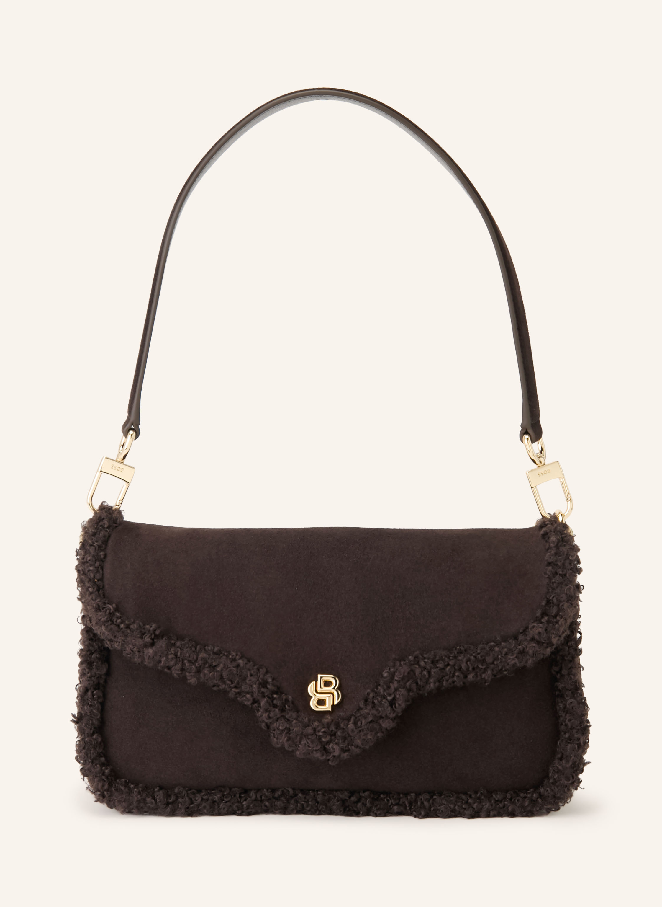 BOSS Handtasche BOSS BEYOND mit Teddyfell