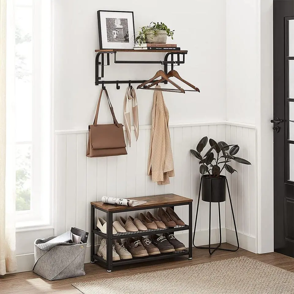 CALICOSY - Wandkapstok - - 27x66x30 cm