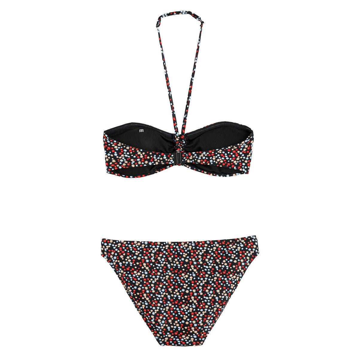 Maillot de bain 2 pièces imprimé fleurs