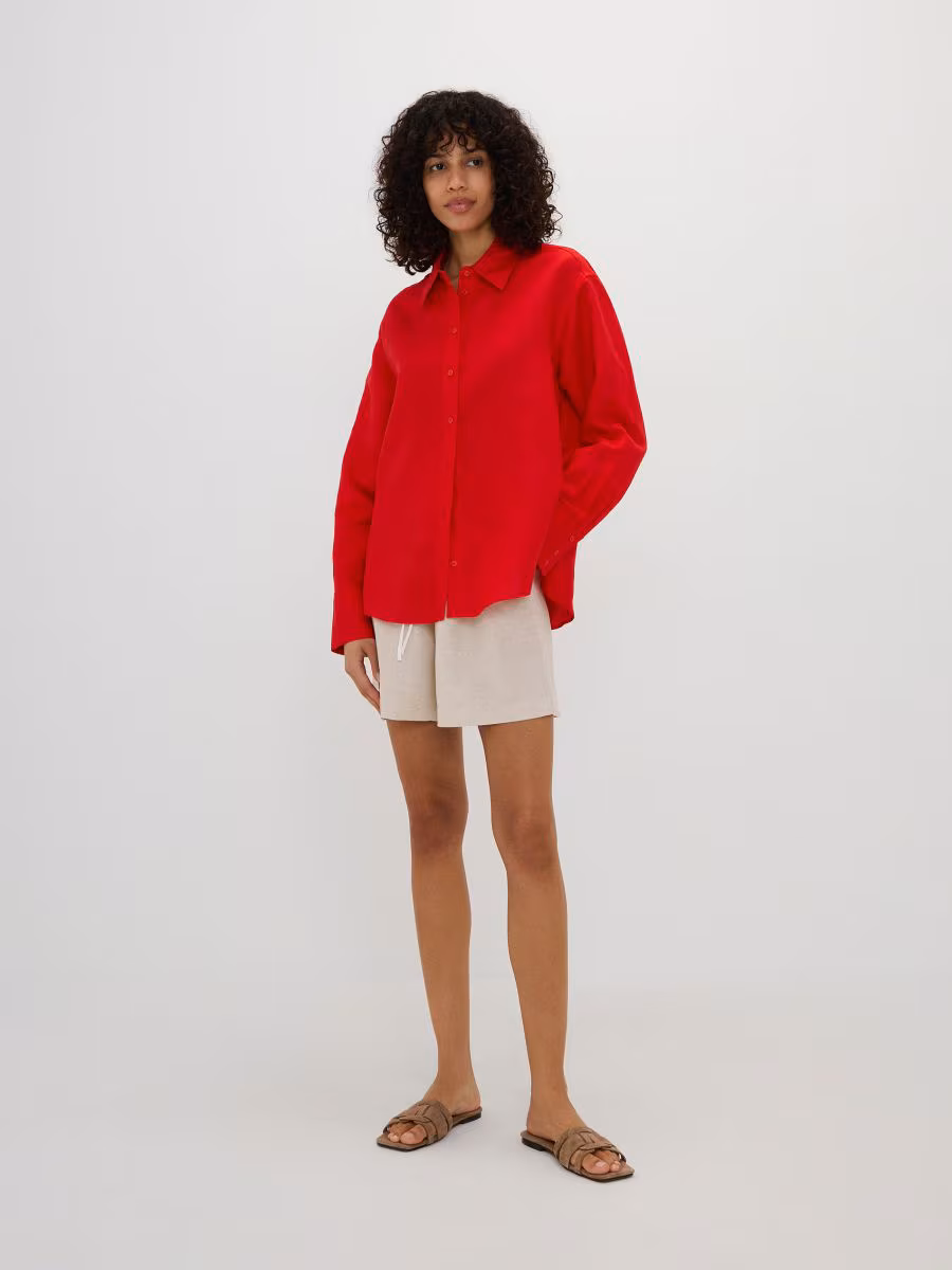 Shorts With Decorative Trimming