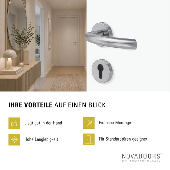 Türgriff, Edelstahl