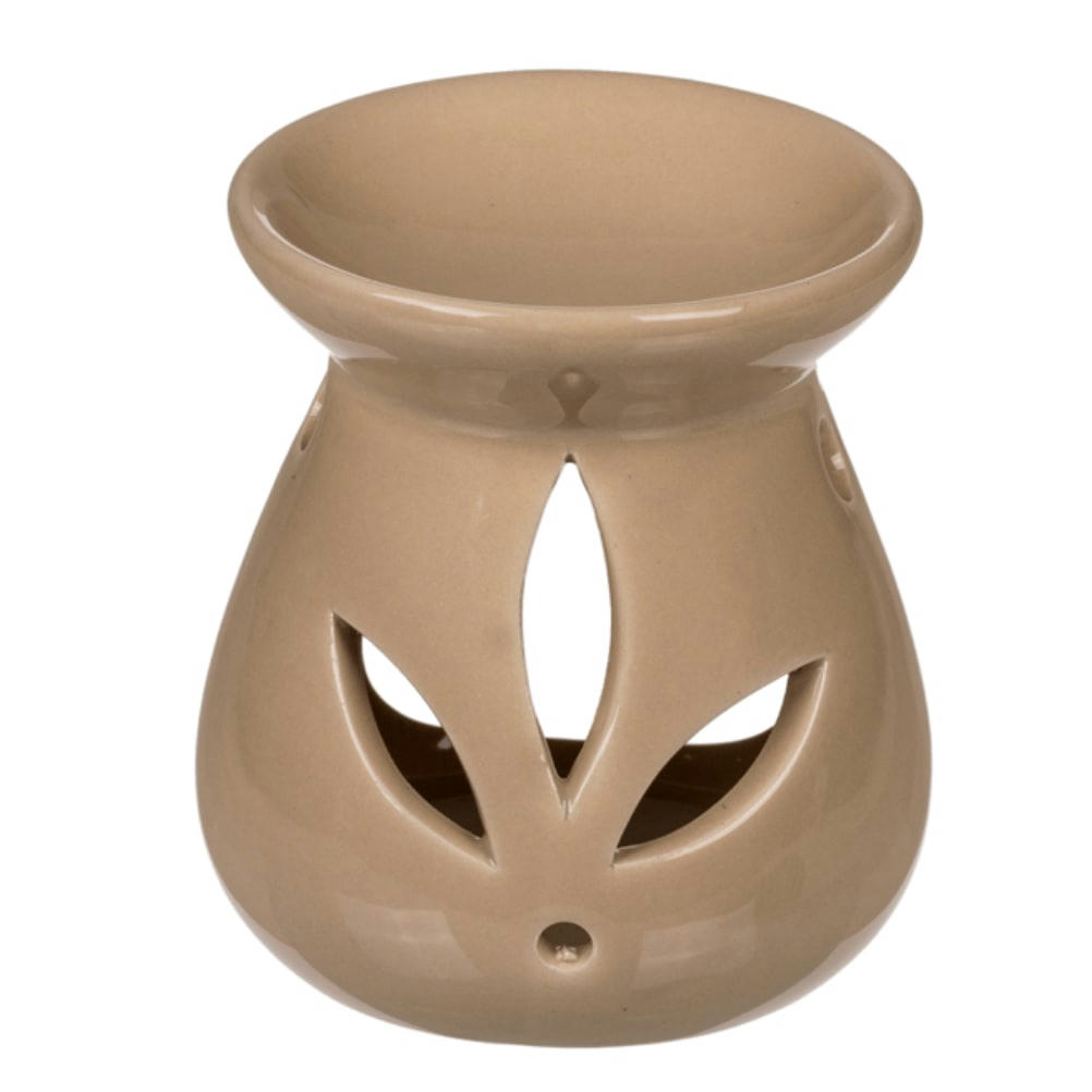 - Brûle-parfum en céramique Beige