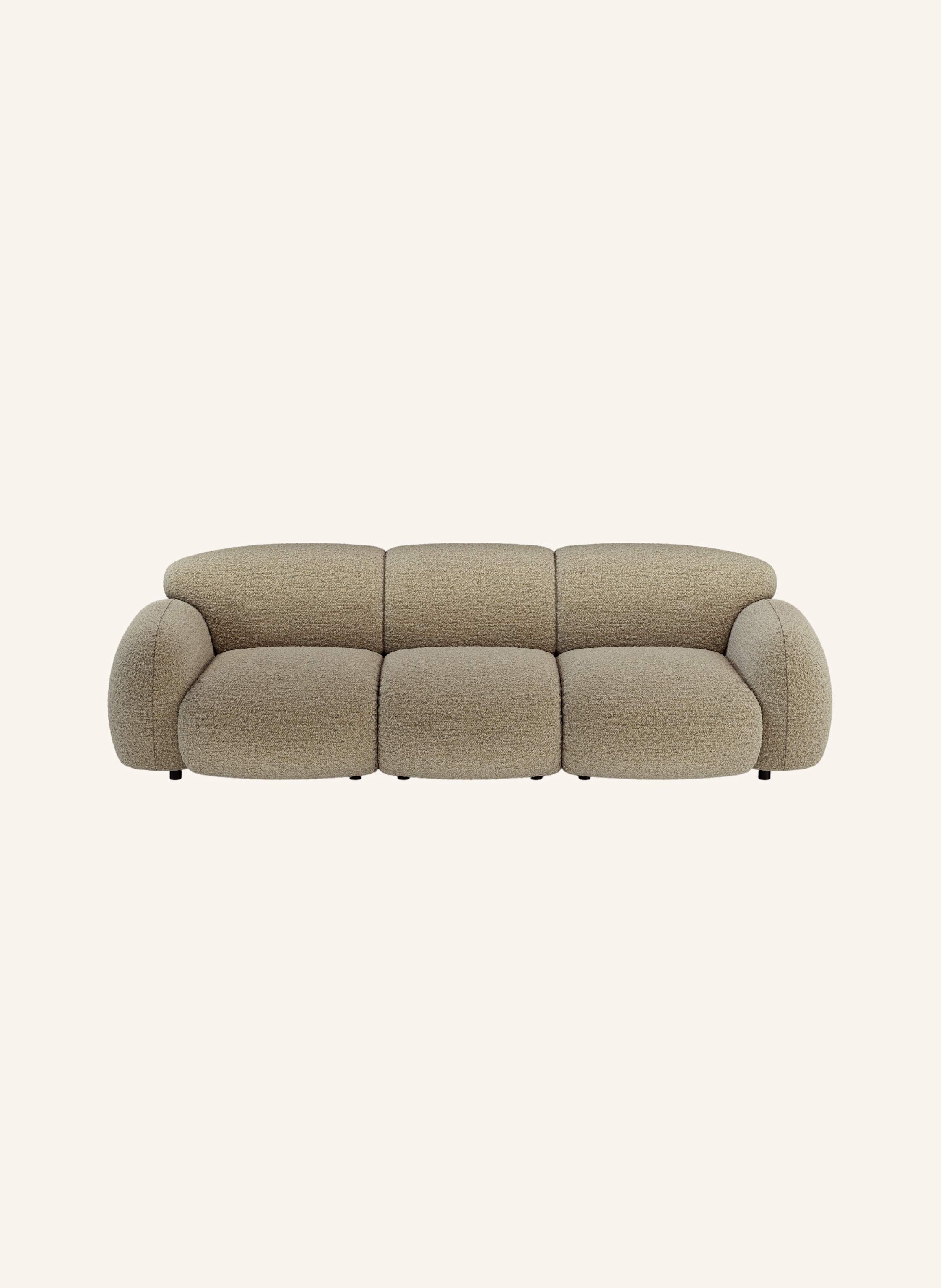 nydo 3-Sitzer Sofa MONDINO Boucle