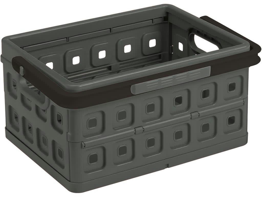 - Boîte pliante de transport ou rangement square 24 litres
