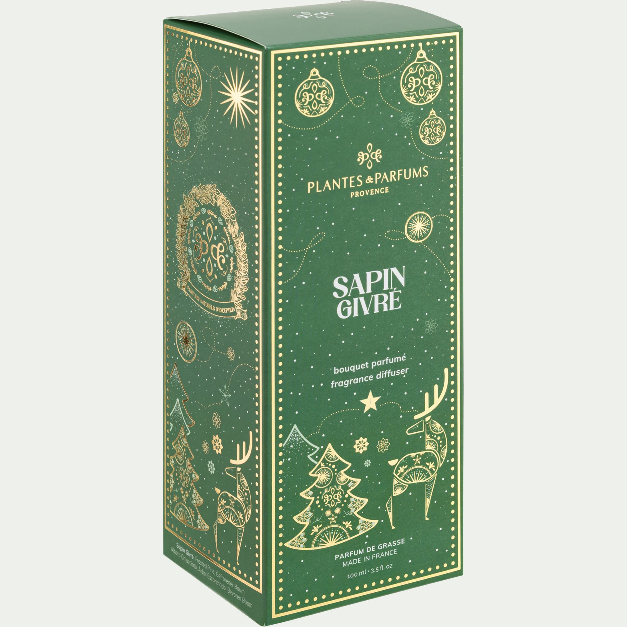 NOLY - Diffuseur de parfum senteur Sapin Givré 100ml