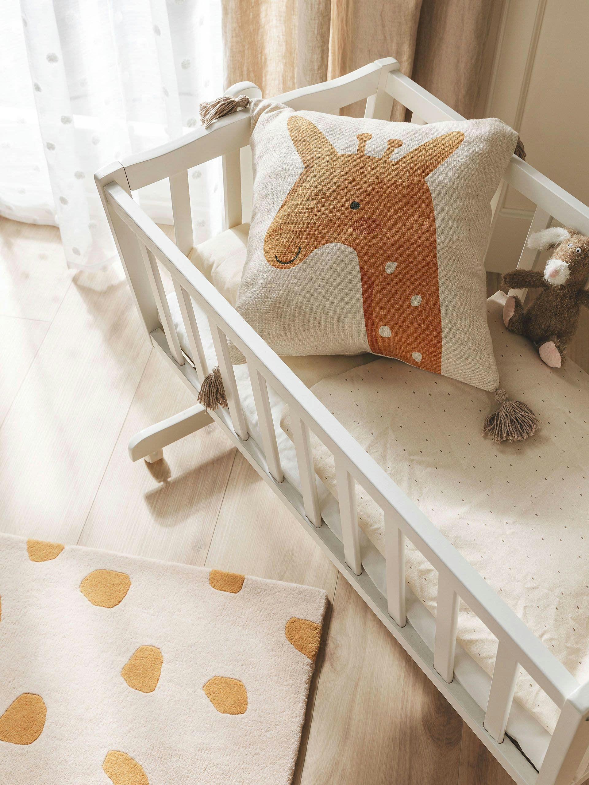 SAVANNAH - Housse de coussin jaune 40x40