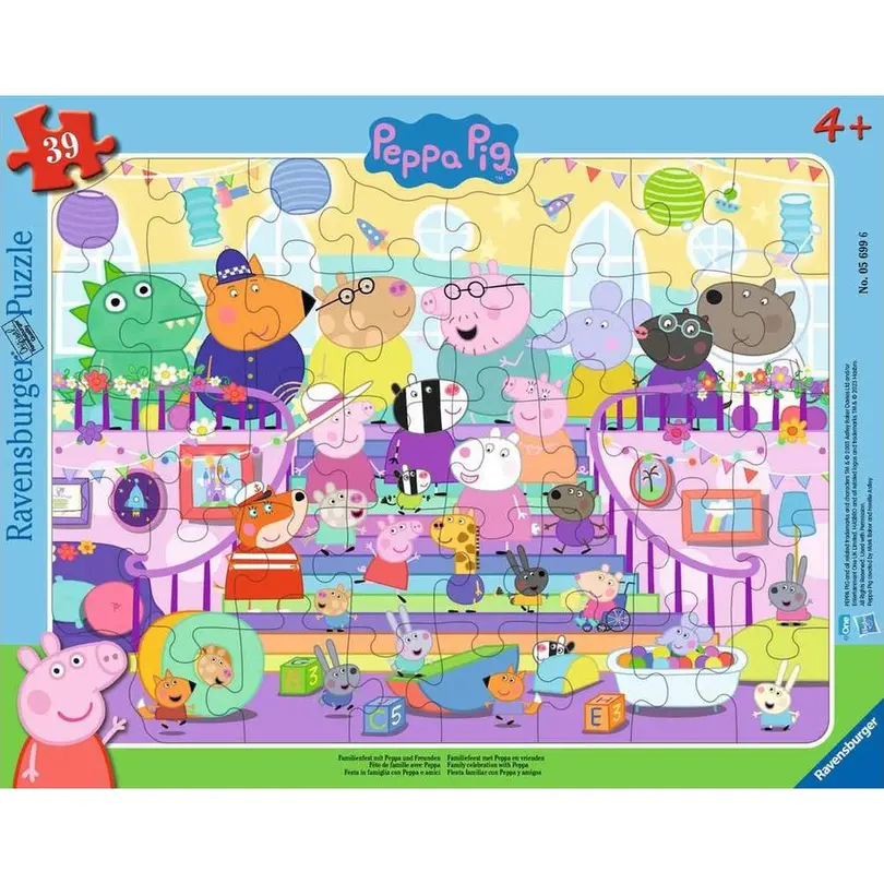 Puzzle 39-teilig Peppa Pig