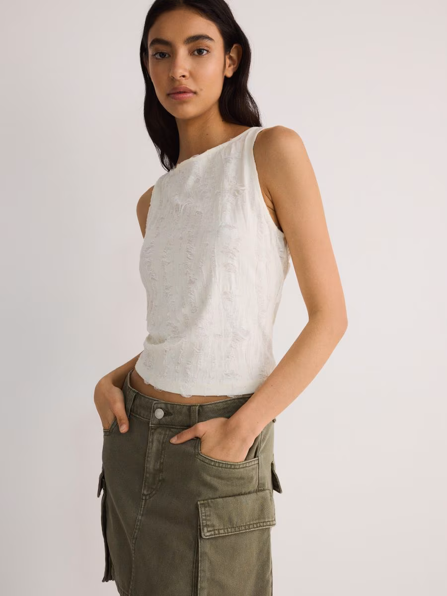 Skirt With Cargo Pockets