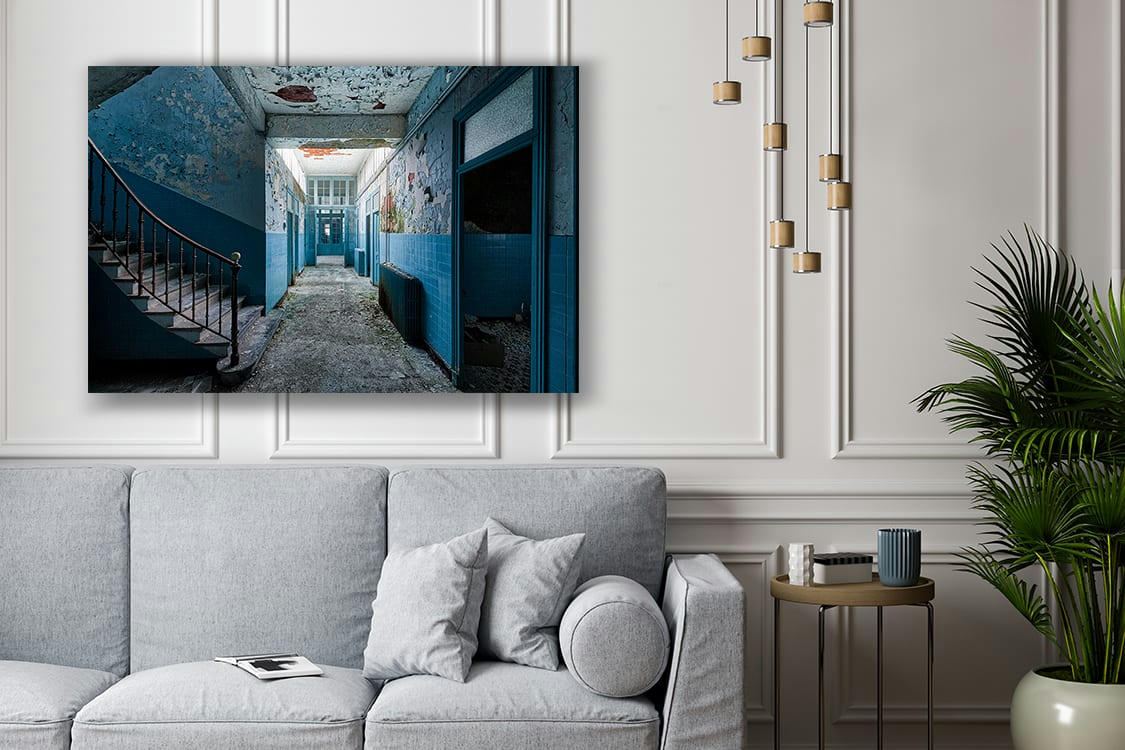 RÊVE BLEU - Photographie d'art de Gaëtan Chambon 30x45 cm sur alu