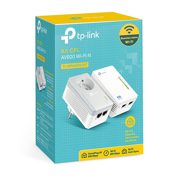 Kit 2X CPL AV600   WiFi N300 TP-Link