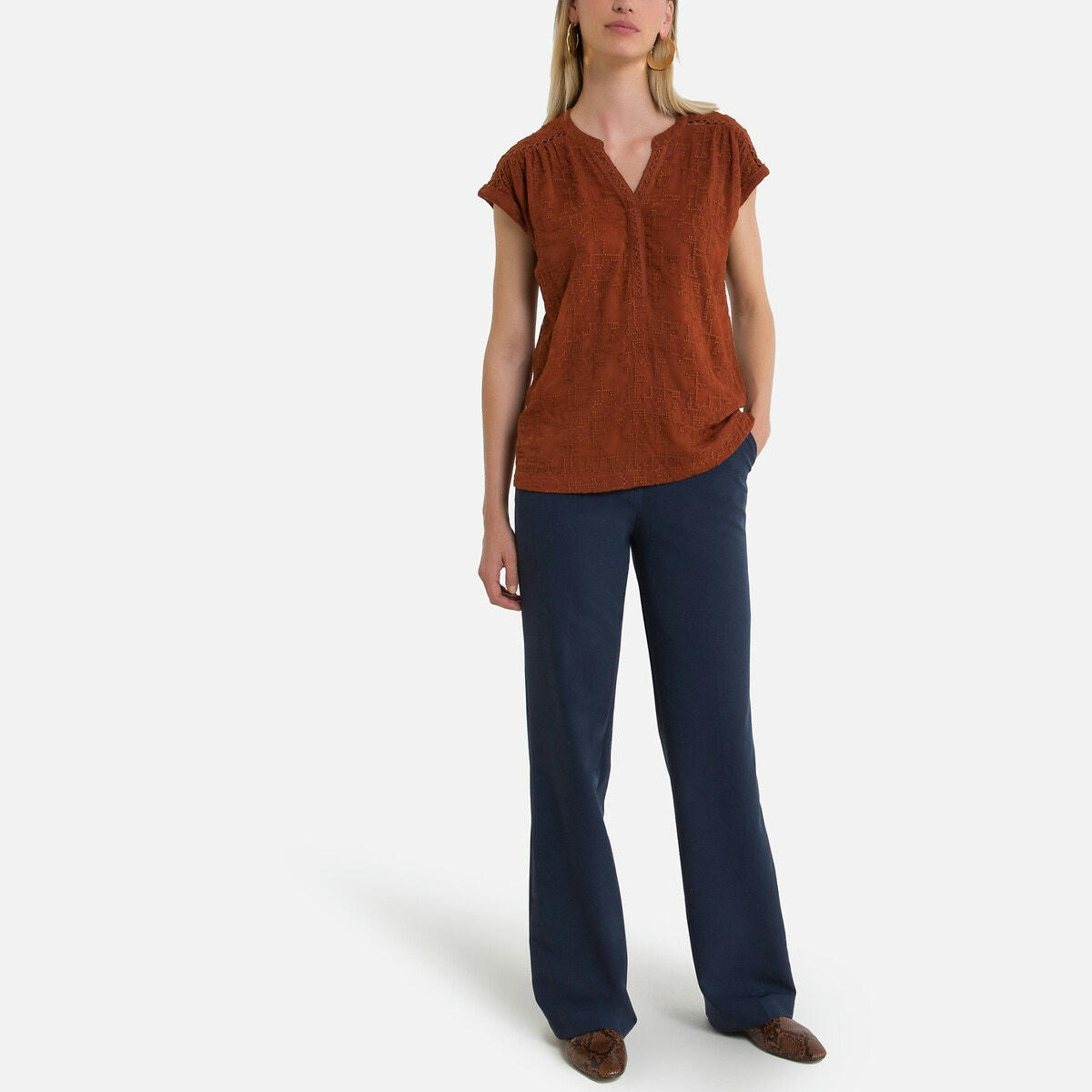 Pantalon large