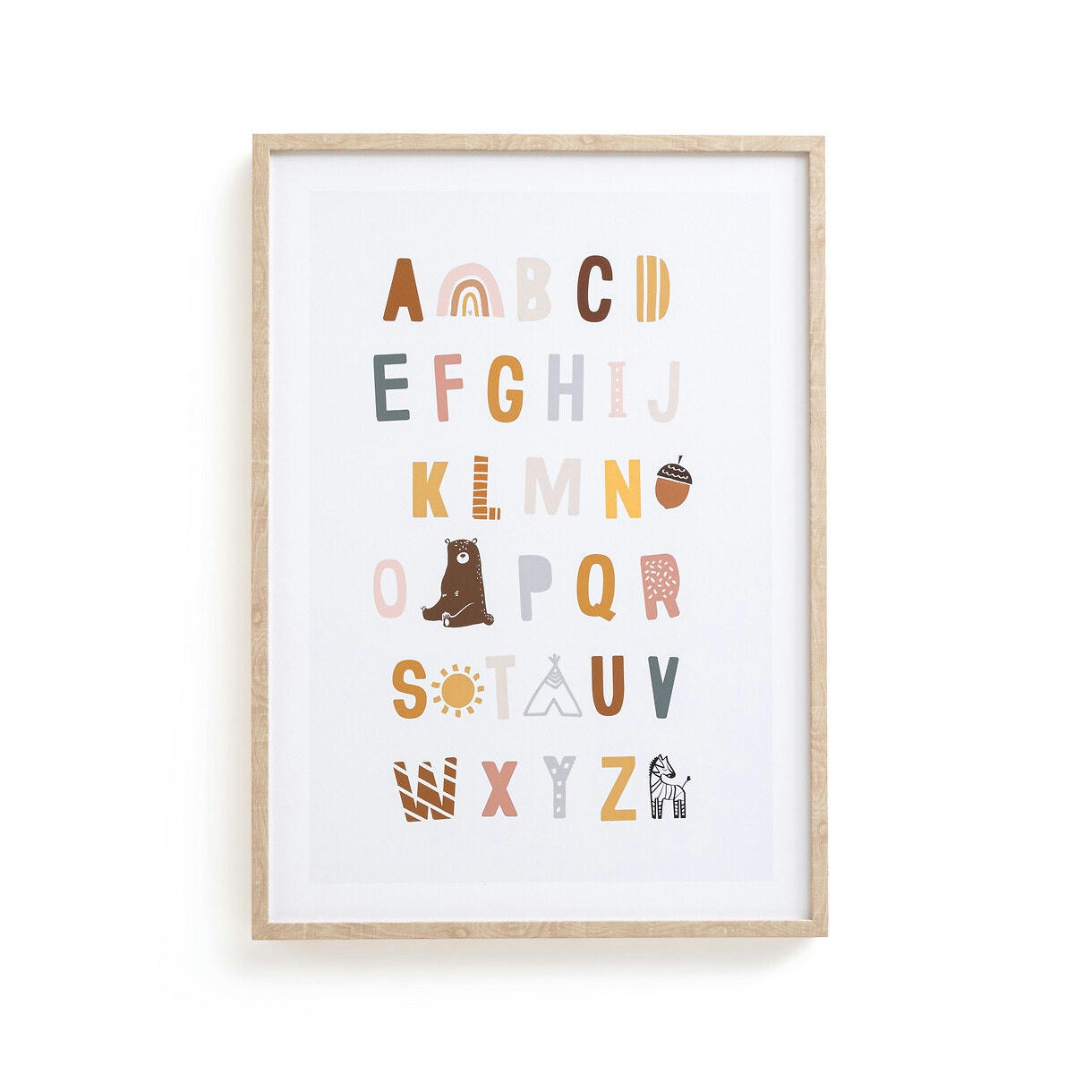 Cadre enfant abécédaire, Ally