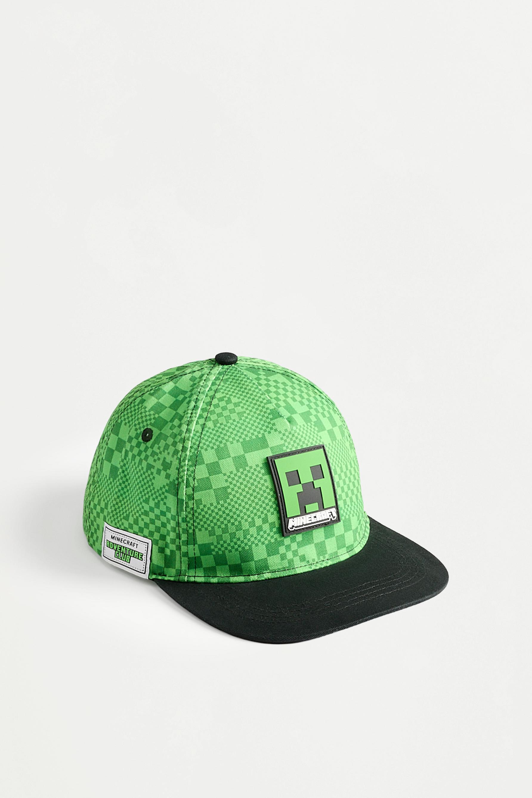 Gorra Minecreft pixelada