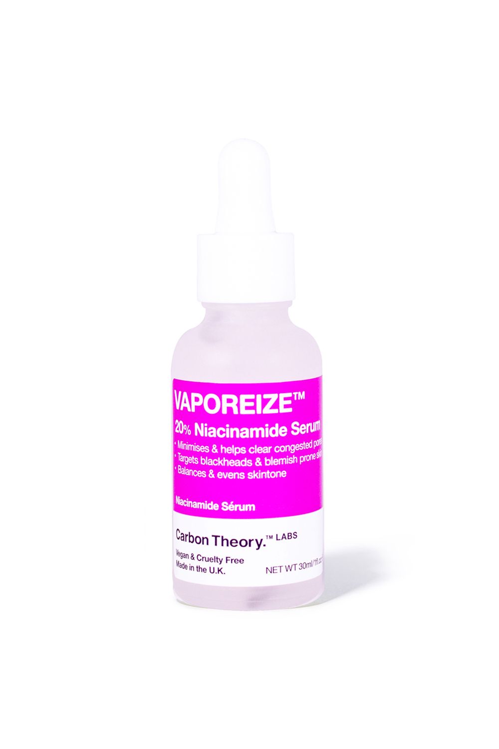 Carbon Theory Niacinamide & Zinc 20% Serum 30ml