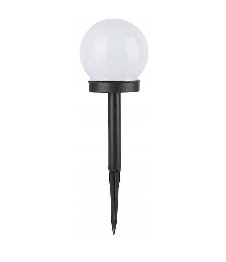 Ballo lampa solarna ogrodowa D10/H34 LED biała