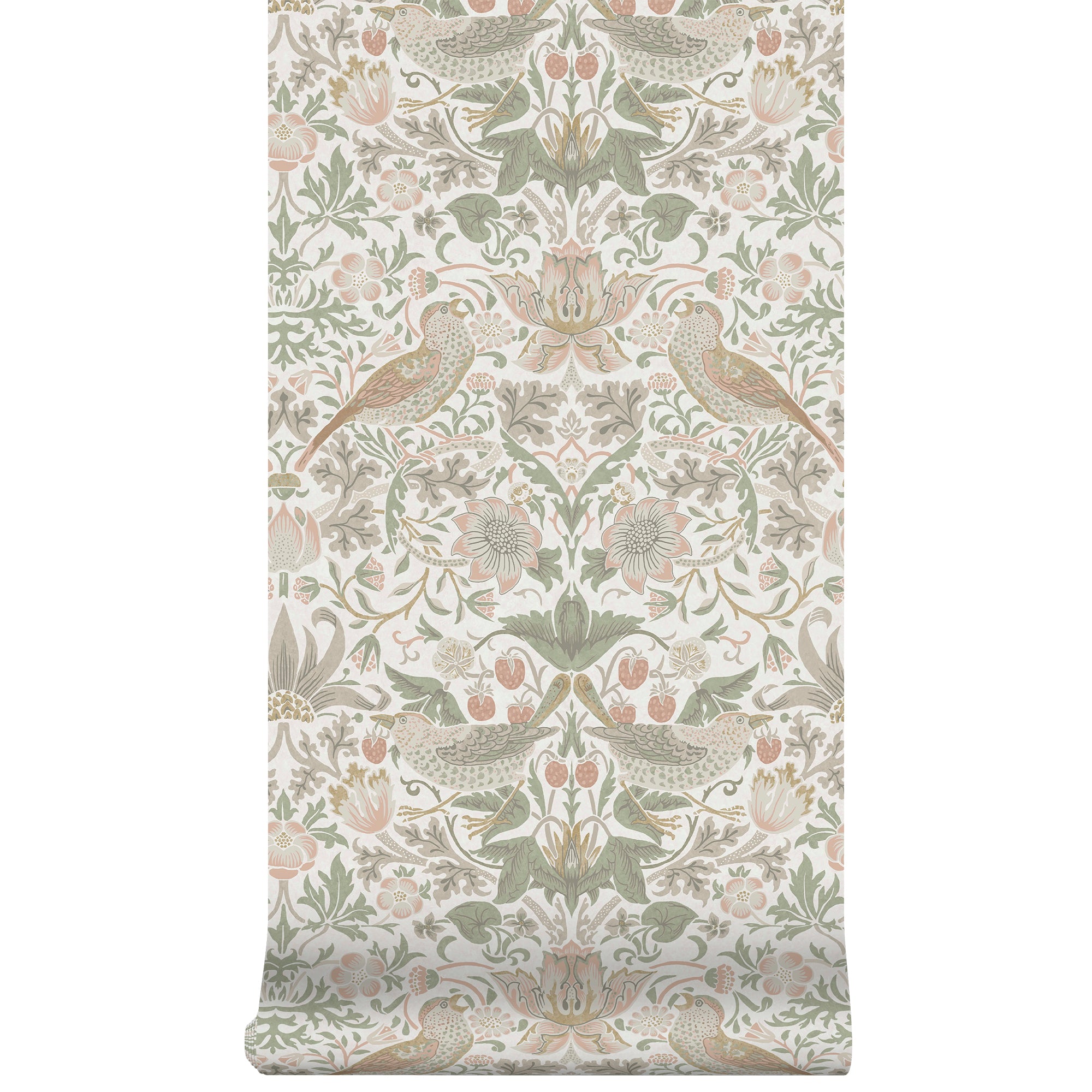 William Morris at Home Vliesbehang Strawberry Thief - 10mx52cm