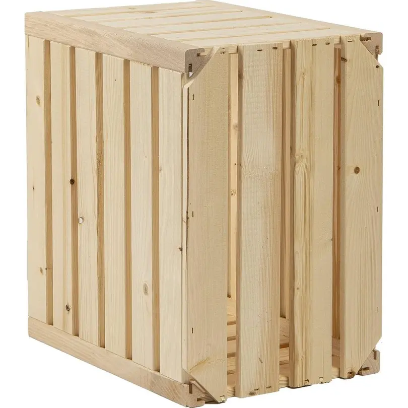 Aufbewahrungsbox Holzharasse