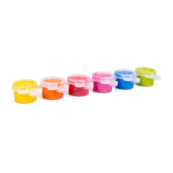 Bright Acrylic Craft Paints 5ml 6 Pack