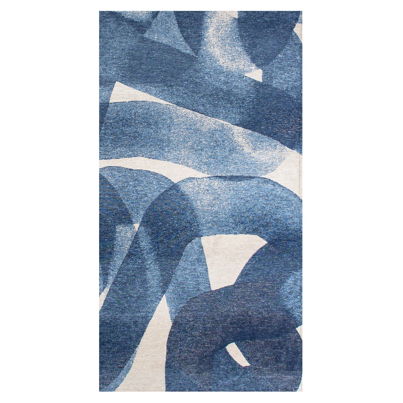 Lola&Moi vloerkleed Ink - blauw - 80x150cm