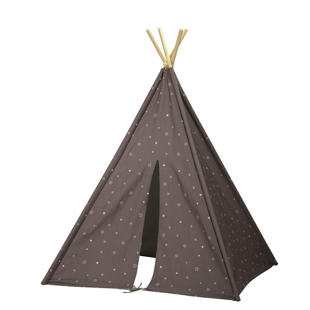 LAZARE - Tipi en toile en coton gris