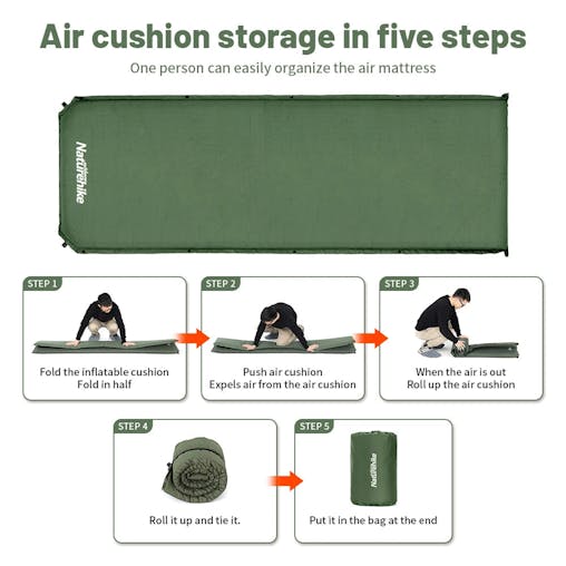 NNEOBA Self-Inflating Air Mattress Camping Foam Sleeping Mat