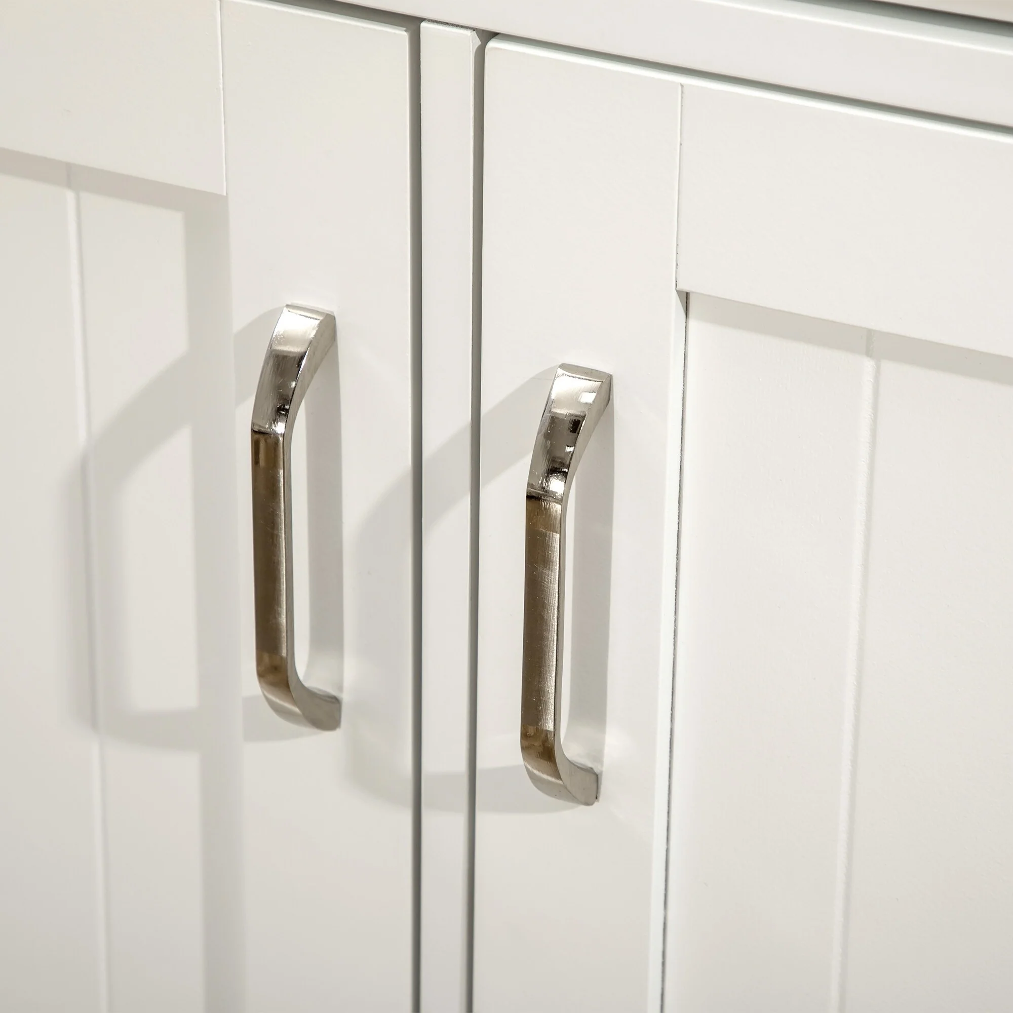 Kitchen Island With Storage Cabinet And 2-Level Rubber Wood Tabletop(no include stool)