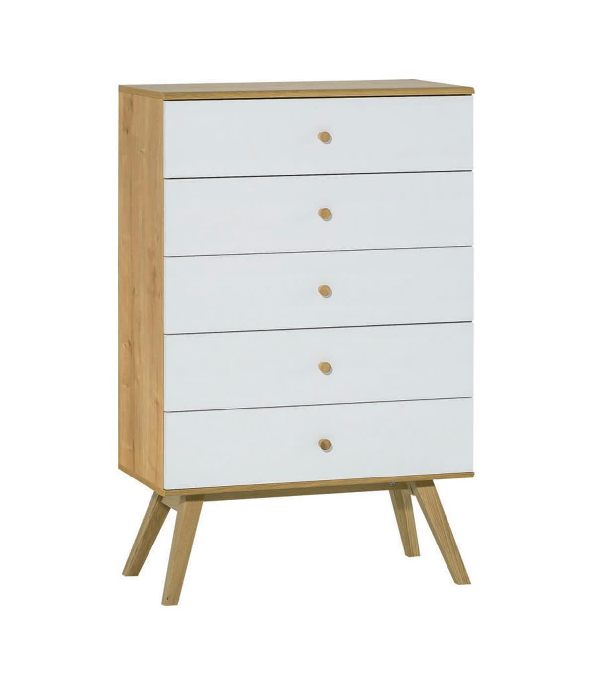 NATURE - Commode 5 tiroirs L75 cm