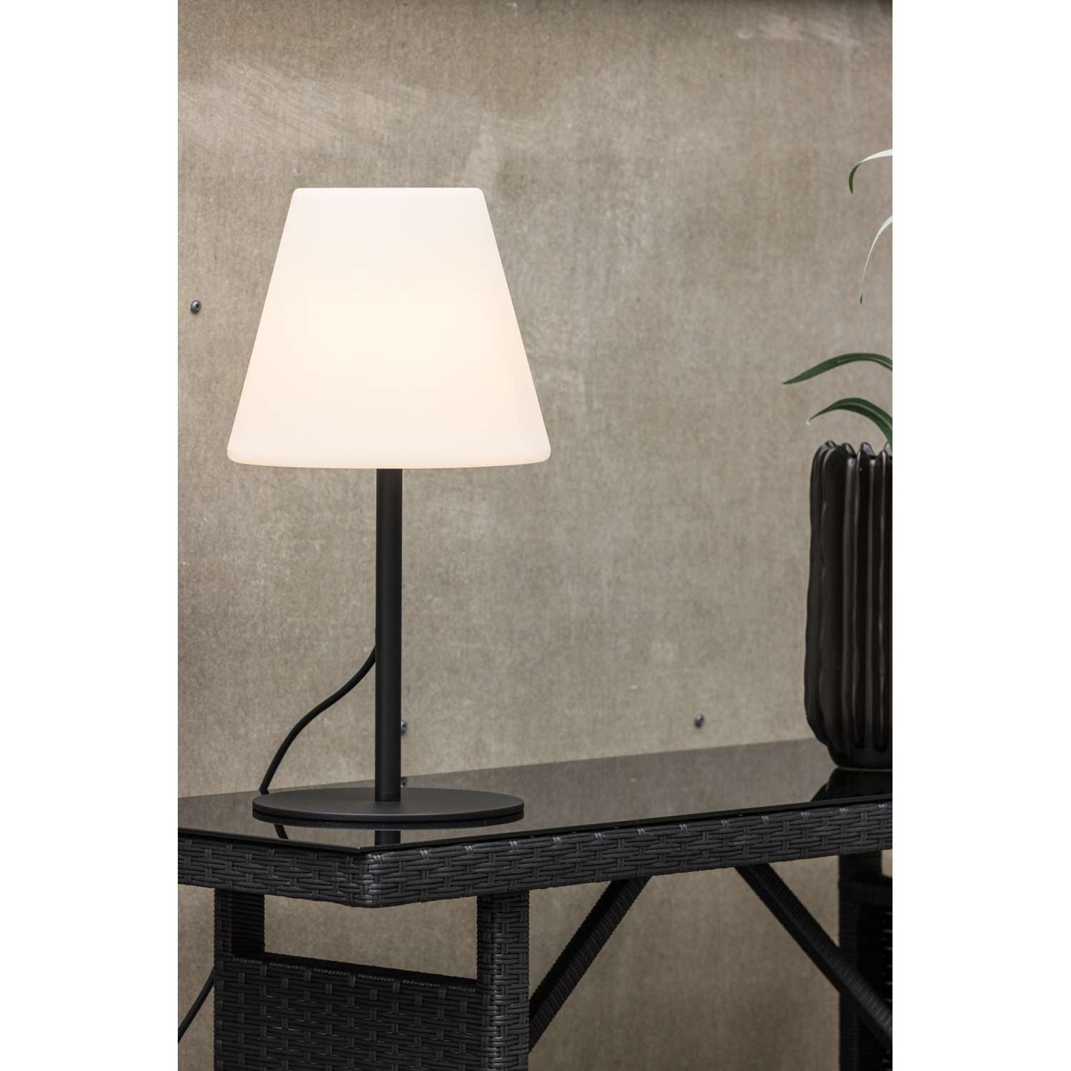 Venture Home Moris Tafellamp ⌀28 - Zwart