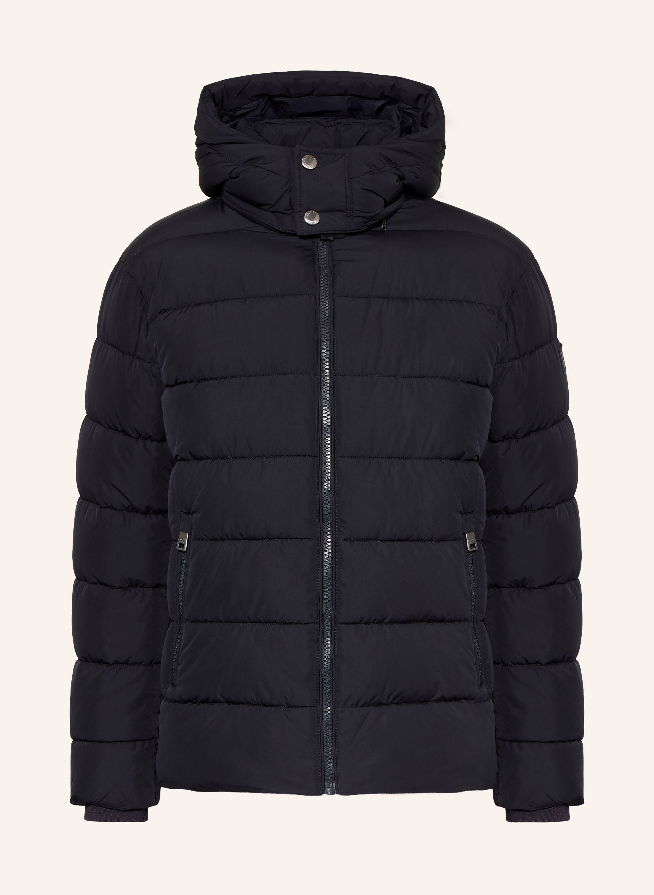 JOOP! JEANS Steppjacke JOSHAS mit abnehmbarer Kapuze