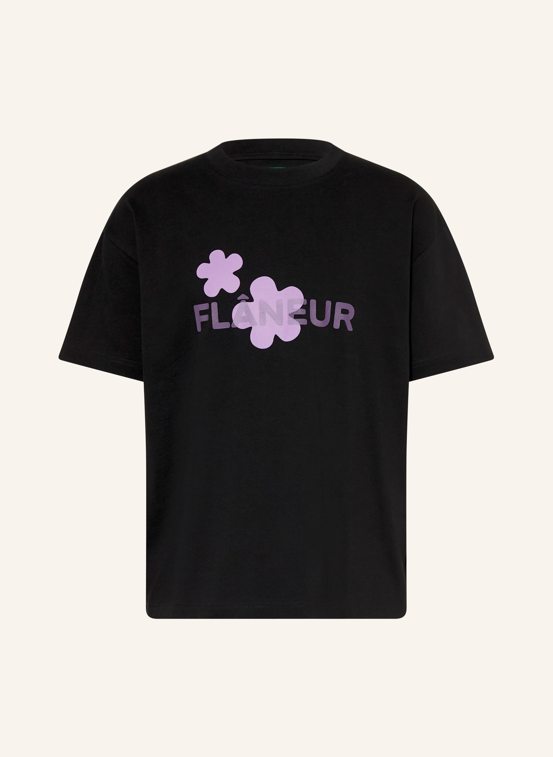 FLÂNEUR Oversized-Shirt ORGANIC FLOWER