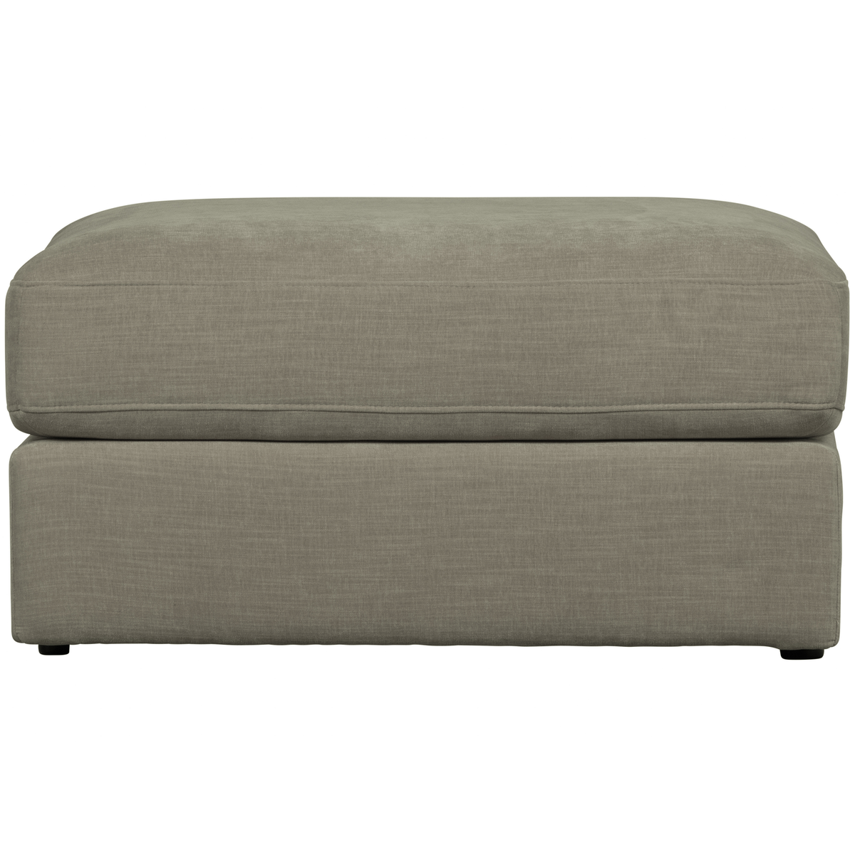 vtwonen hocker Family - Polyester - Warm Grijs - 43x90x98