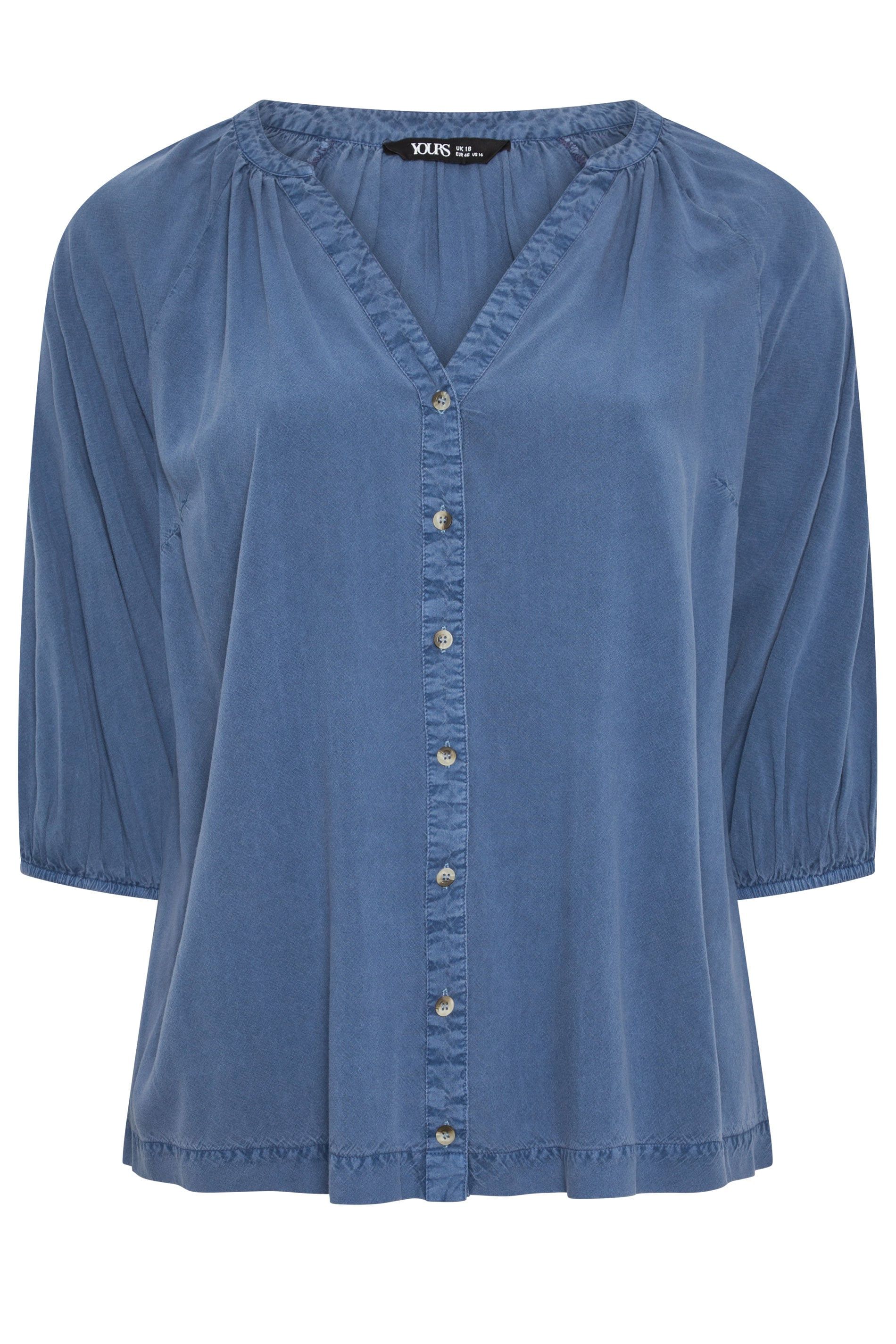 Yours Chambray Blouse