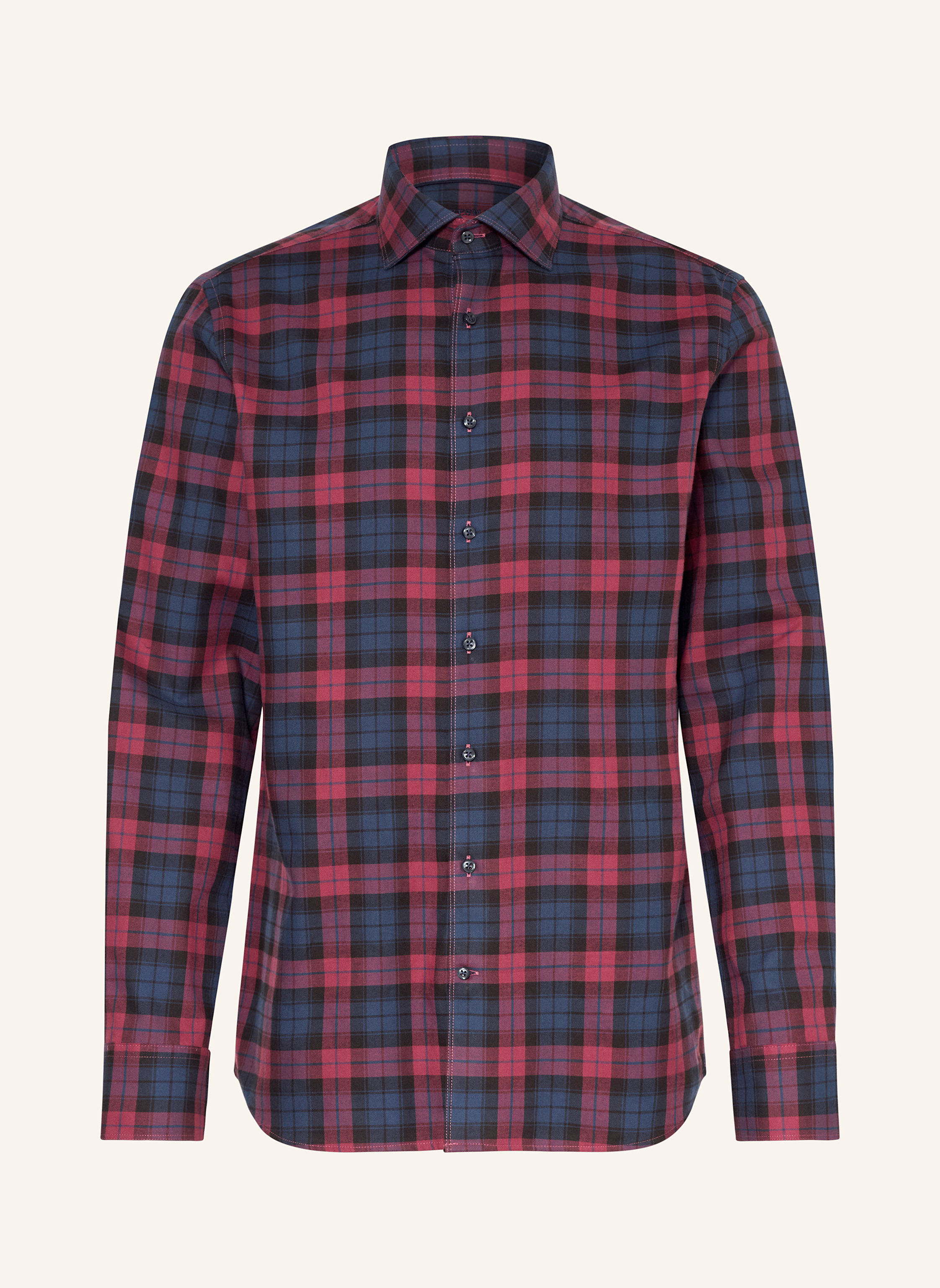STROKESMAN'S Flanellhemd Regular Fit