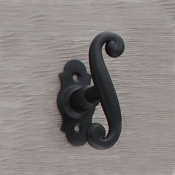 Bouton de fenêtre fer forgé COQ noir