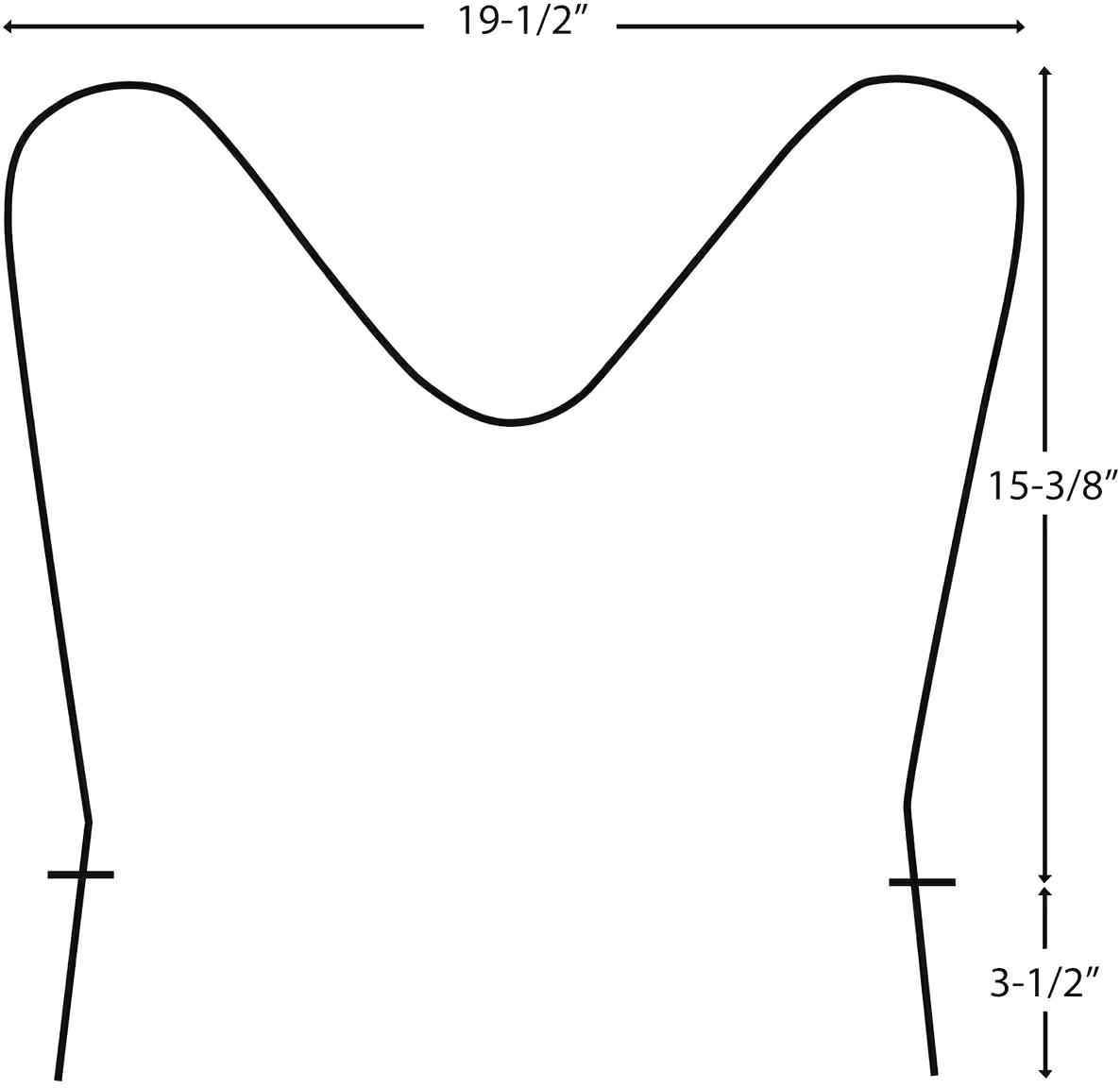 Laser 62510/2 Frigidaire Oven/Bake Element with Straight Spade Connector, 2360W, 30-in